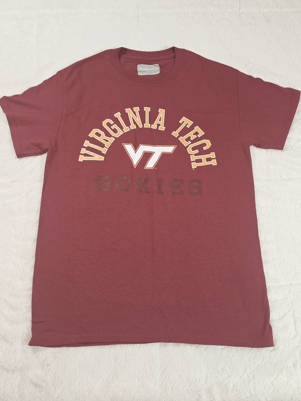 Virginia Tech Maroon Short Sleeve Logo Tee(ST1-19)